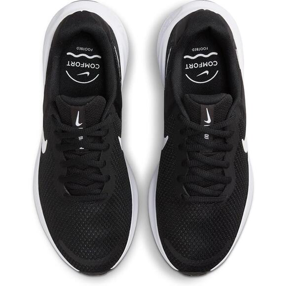 NWT Nike Women's Revolutin 7 Sneaker ,black/white -SZ 11 - Picture 5 of 6